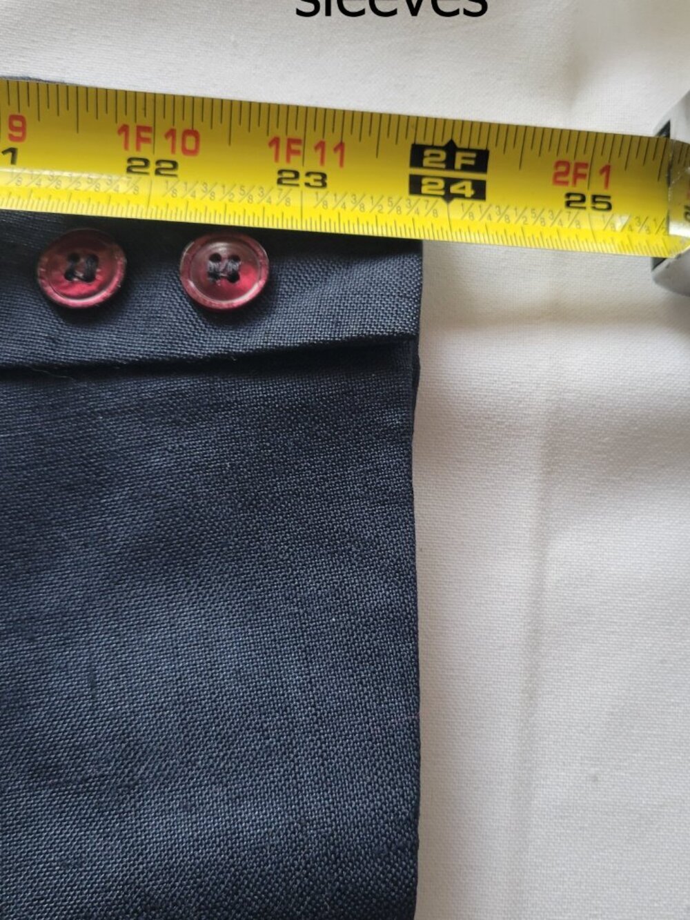 Vintage Chapnik & Co. Navy Blue Tailored Blazer | Made in USA | Women's S/M - Picture 14 of 15